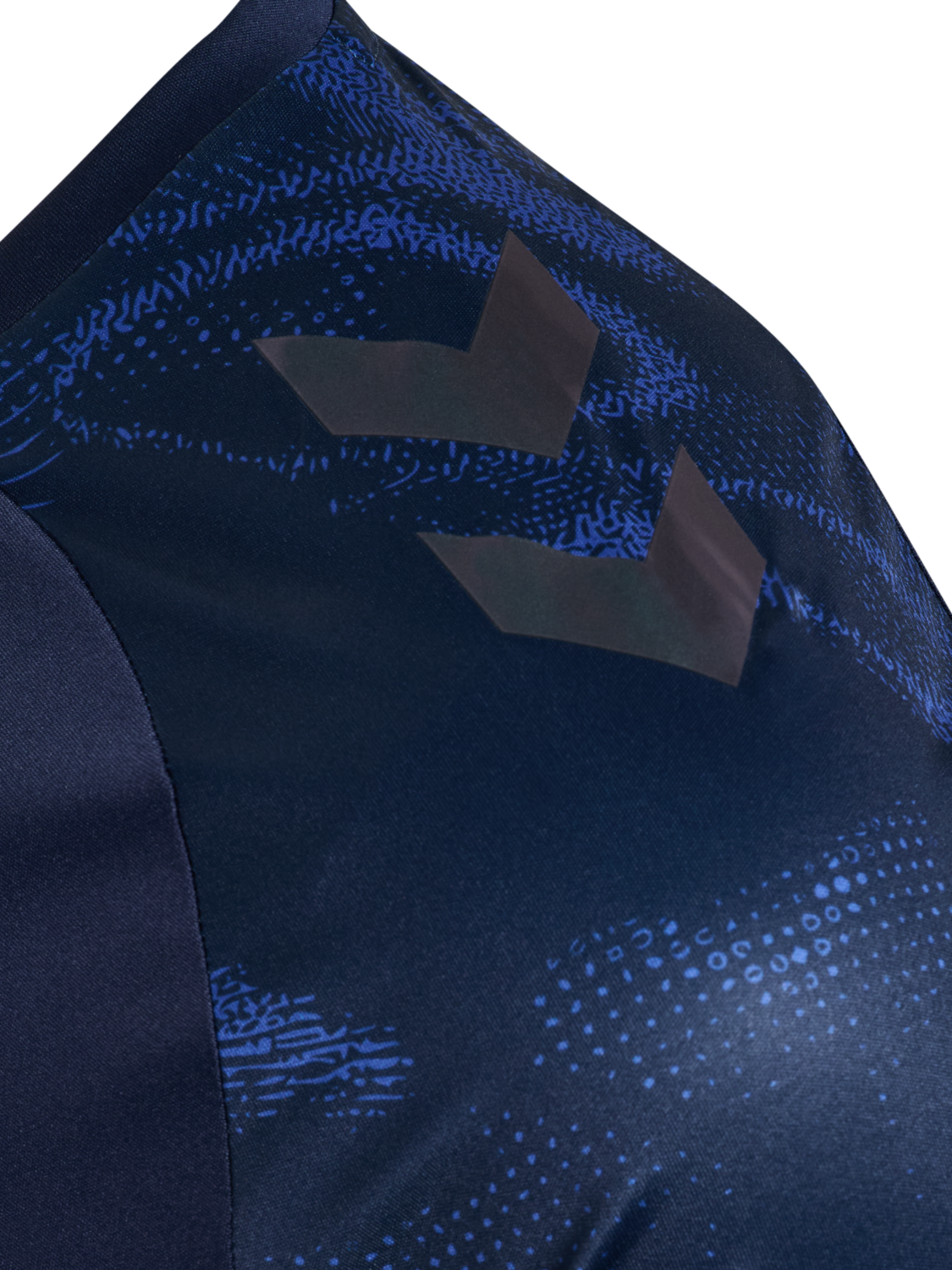 hmlBLAZE26 PRO TRAINING JERSEY S/S, MARINE, packshot