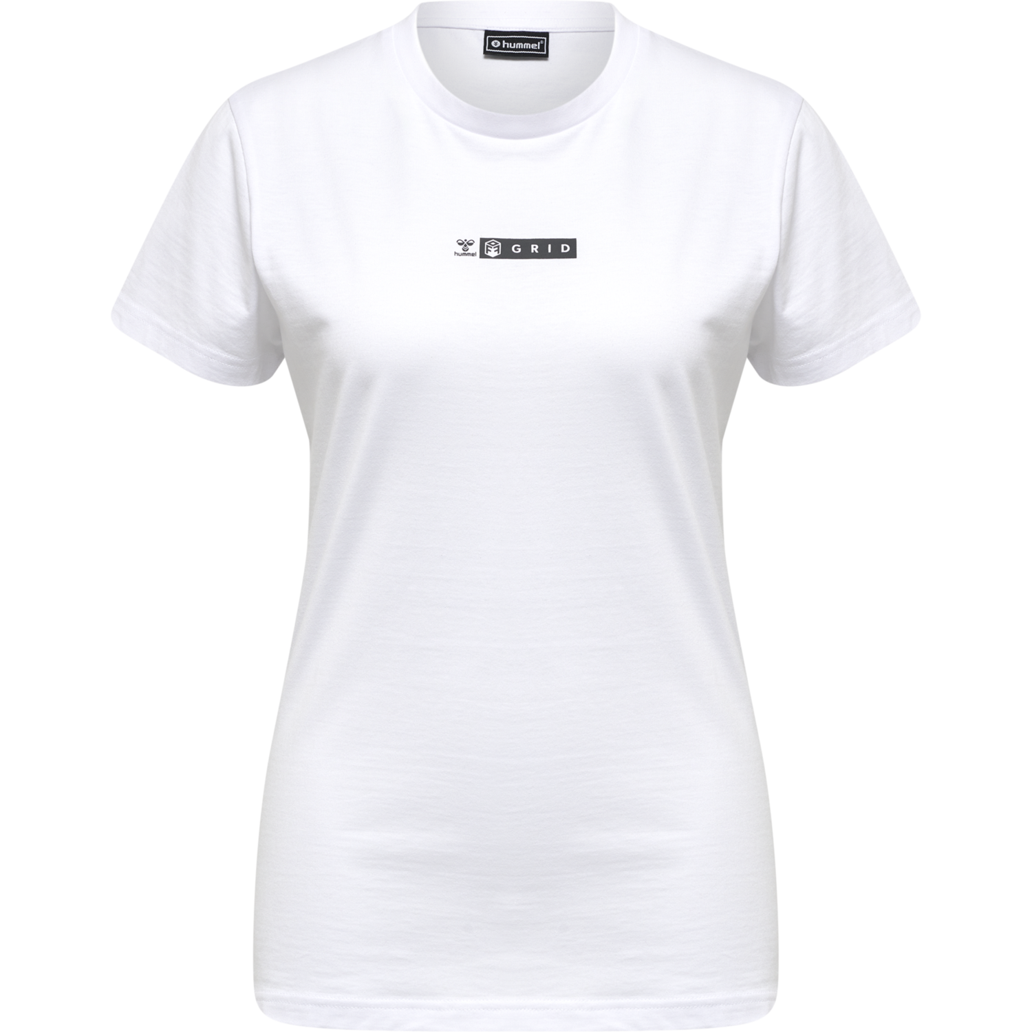 hmlOFFGRID TEE S/S WO, WHITE/FORGED IRON, packshot