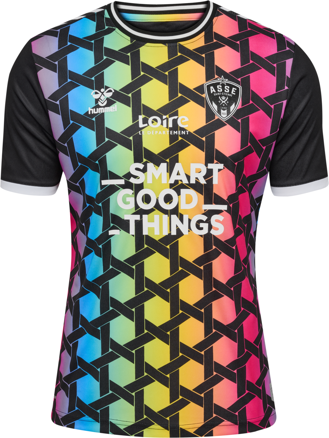 ASSE 23/24 GK JERSEY S/S, BLACK, packshot