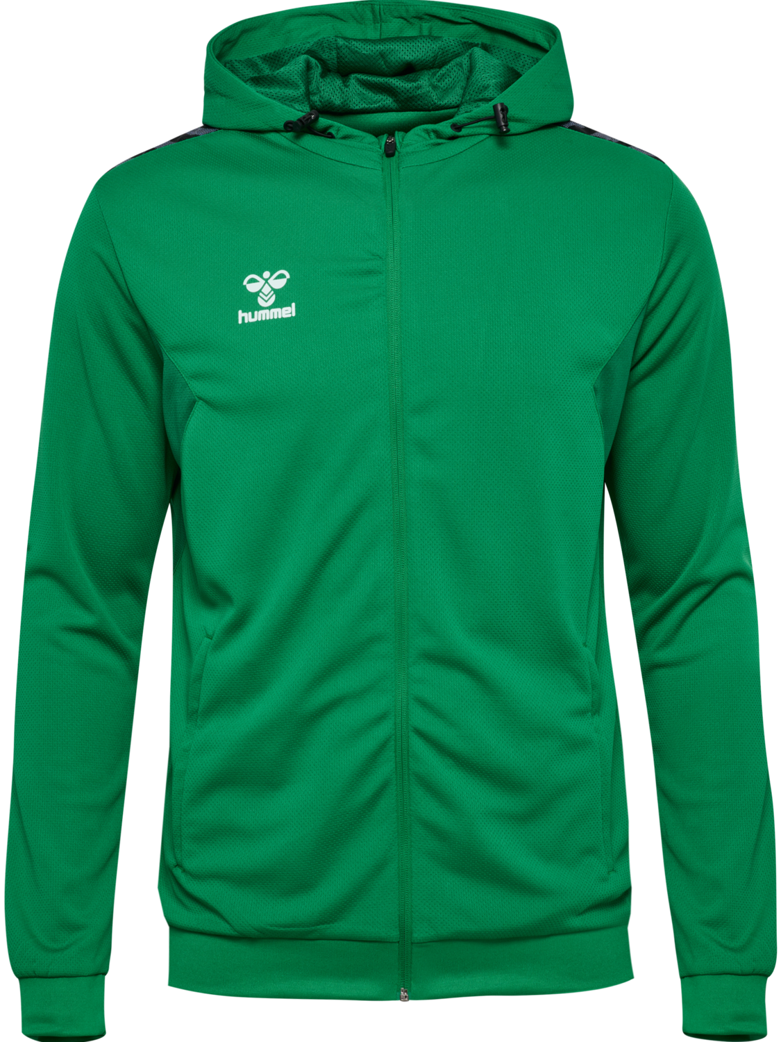 hmlAUTHENTIC PL ZIP HOODIE, JELLY BEAN, packshot