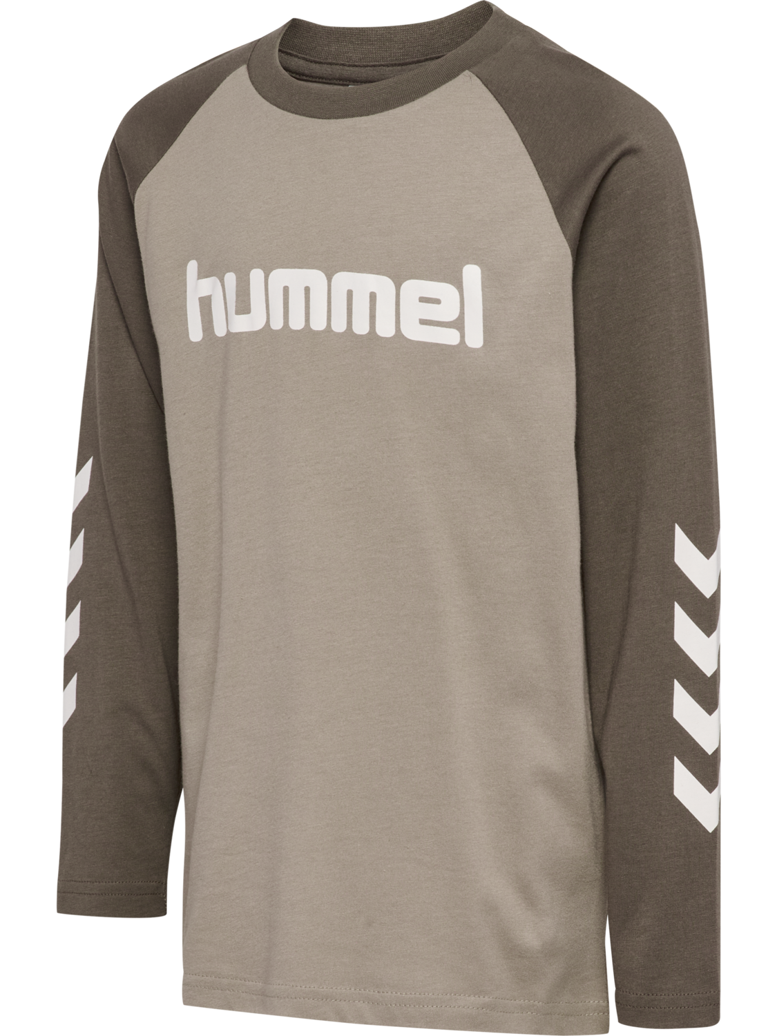 hmlJR LOGO T-SHIRT L/S, DARK NIGHT, packshot