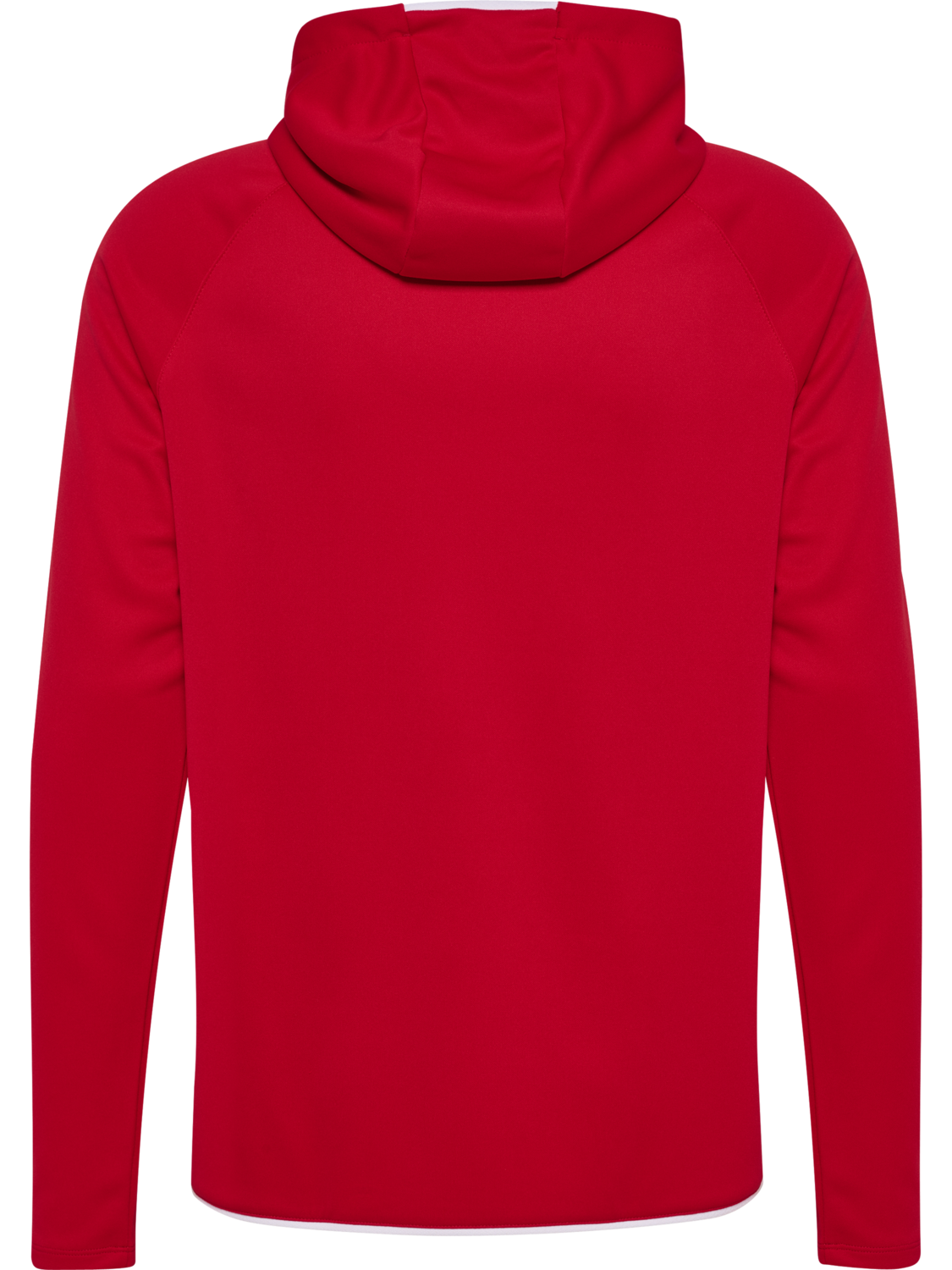 hmlCORE 2.0 HOODIE, TRUE RED/WHITE, packshot