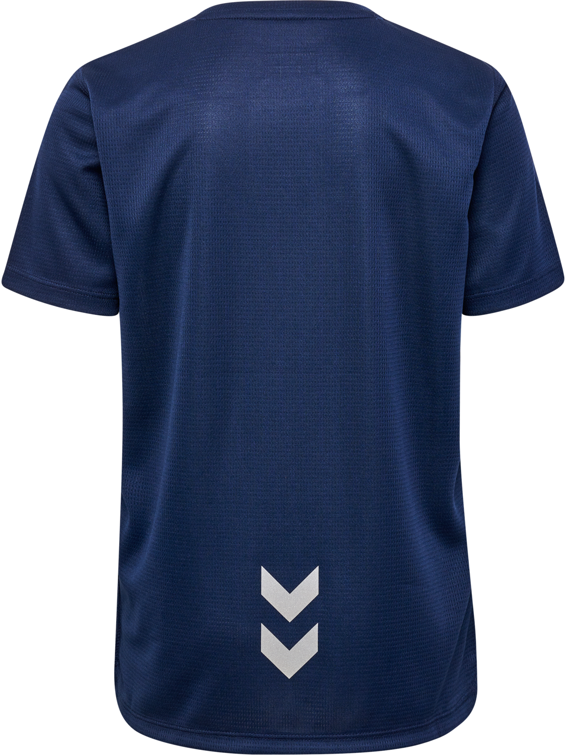 hmlRUN JERSEY S/S KIDS, BLACK IRIS, packshot