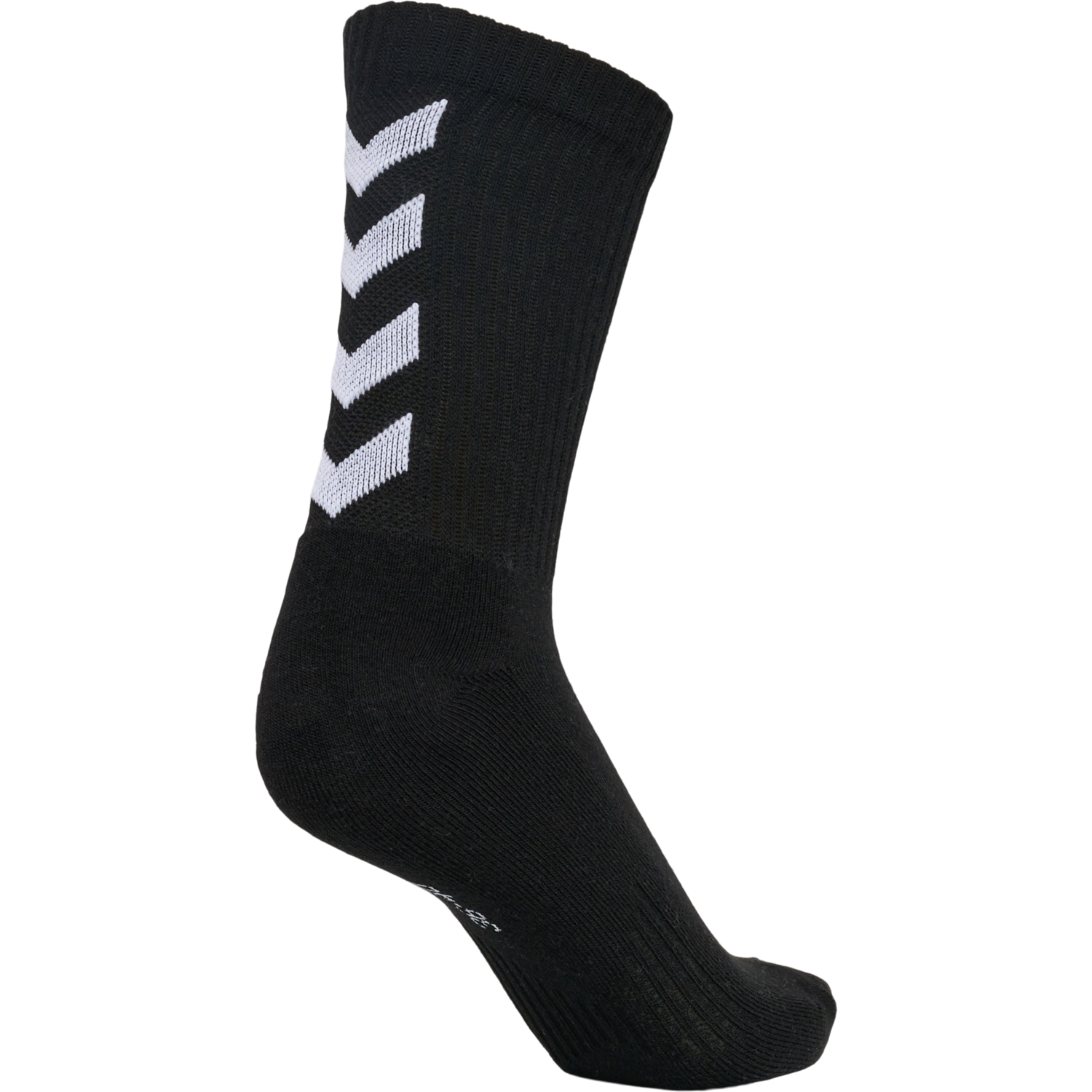 FUNDAMENTAL 3-PACK SOCK, BLACK, packshot