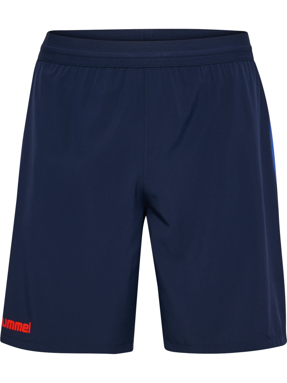 hmlBLAZE26 PRO TRAINING SHORTS, MARINE/CHERRY TOMATO, packshot