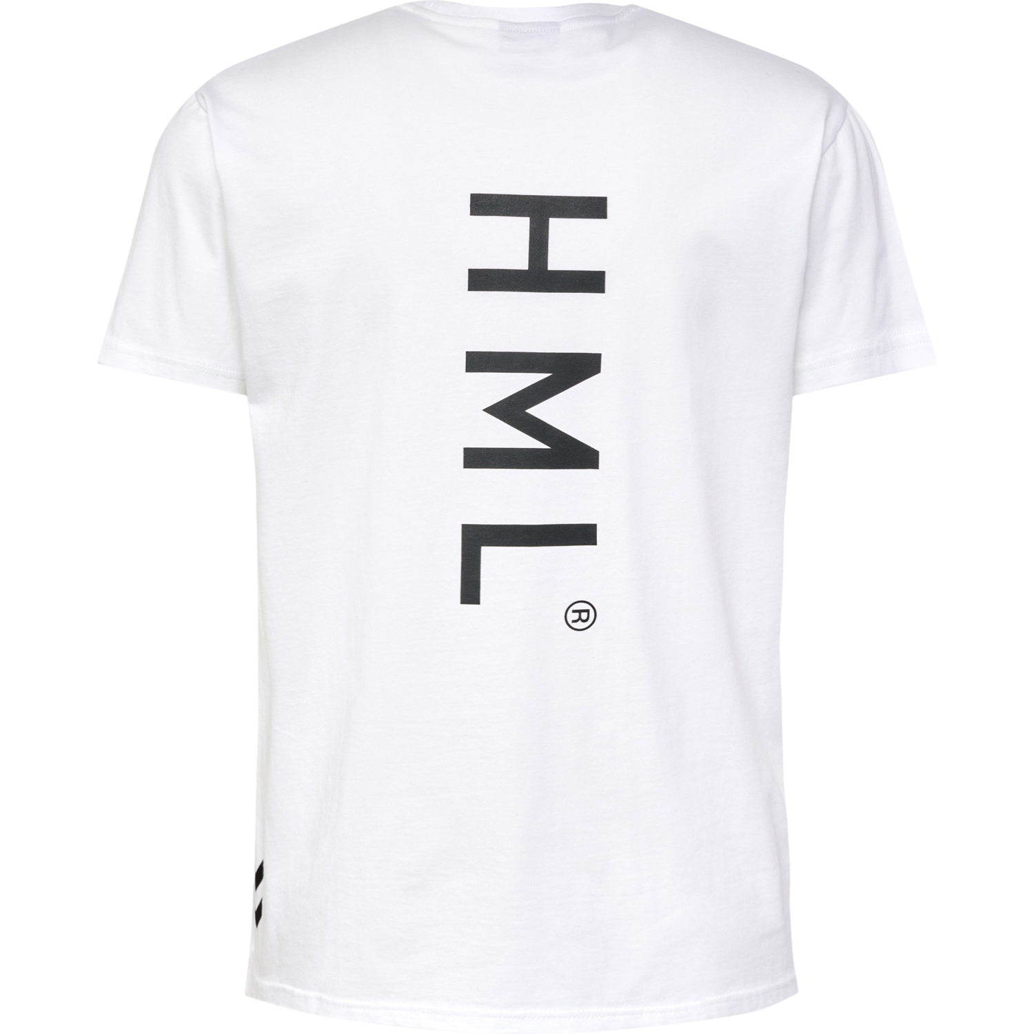 hmlCOURT COTTON T-SHIRT S/S, WHITE, packshot