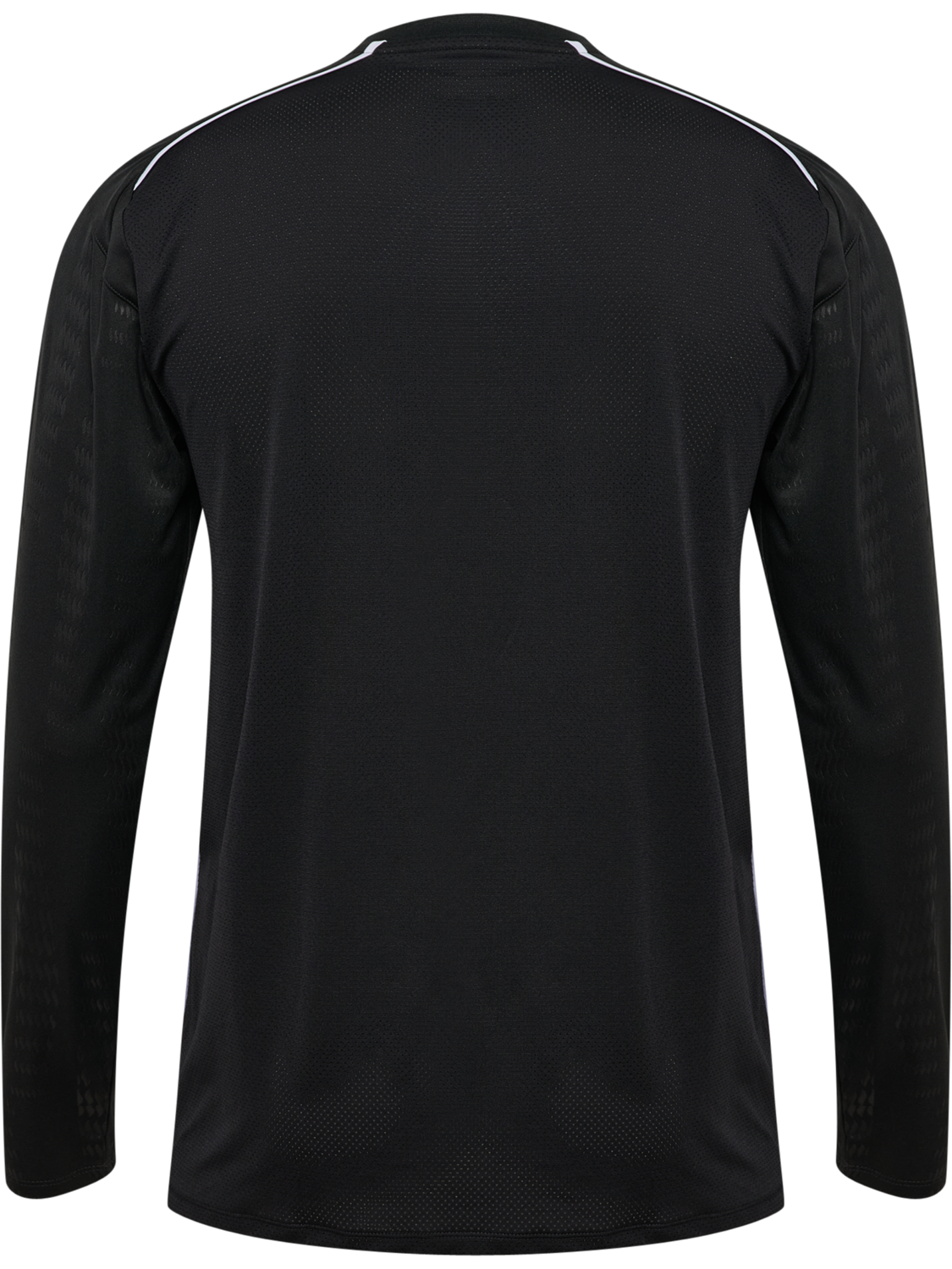 hmlREFEREE JERSEY L/S, BLACK, packshot
