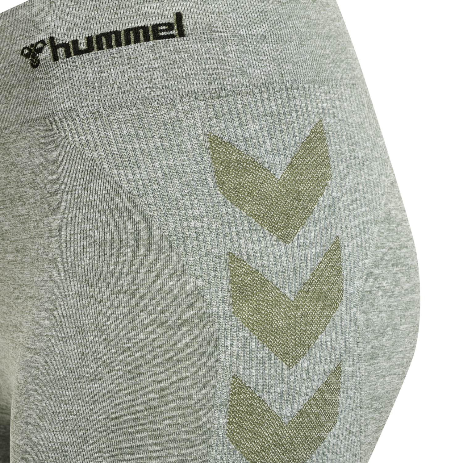 hmlCI SEAMLESS CYCLING SHORTS, LILY PAD MELANGE, packshot