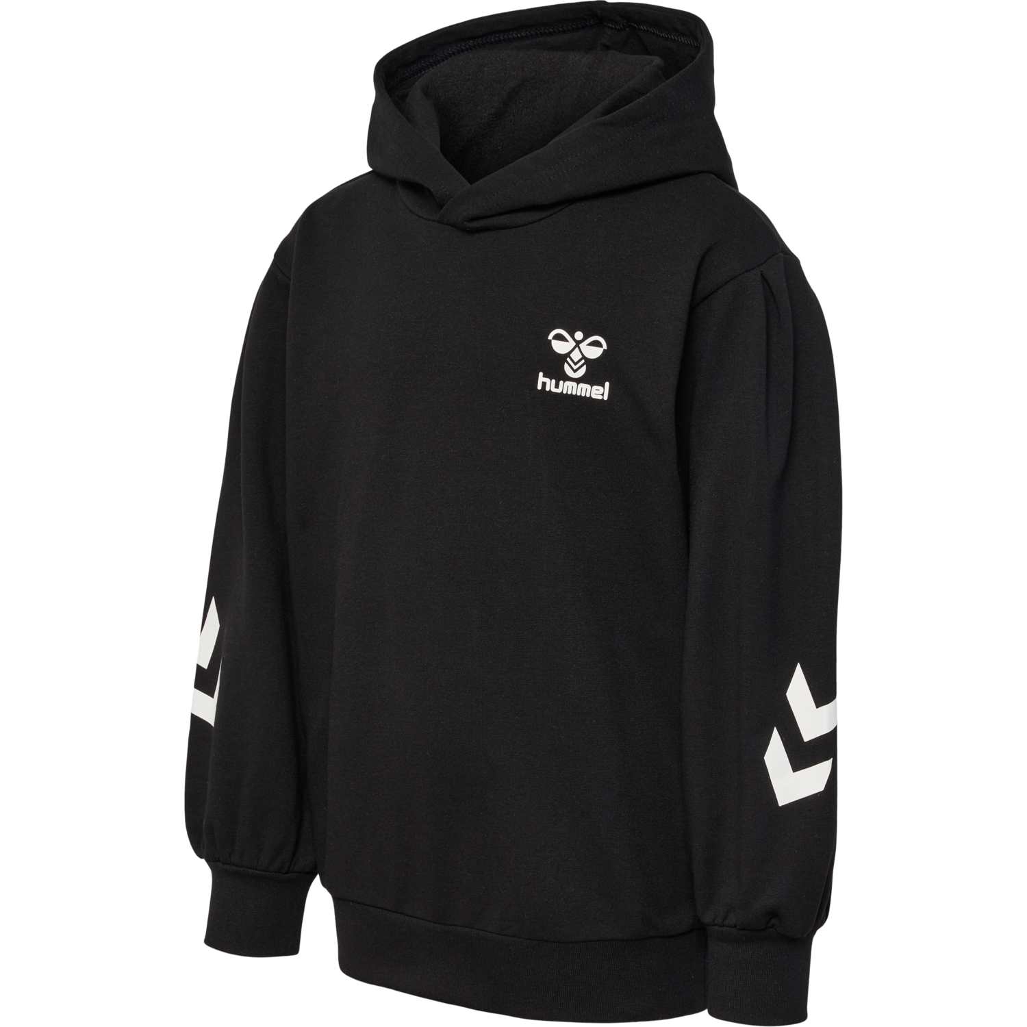hmlDUE HOODIE, BLACK, packshot