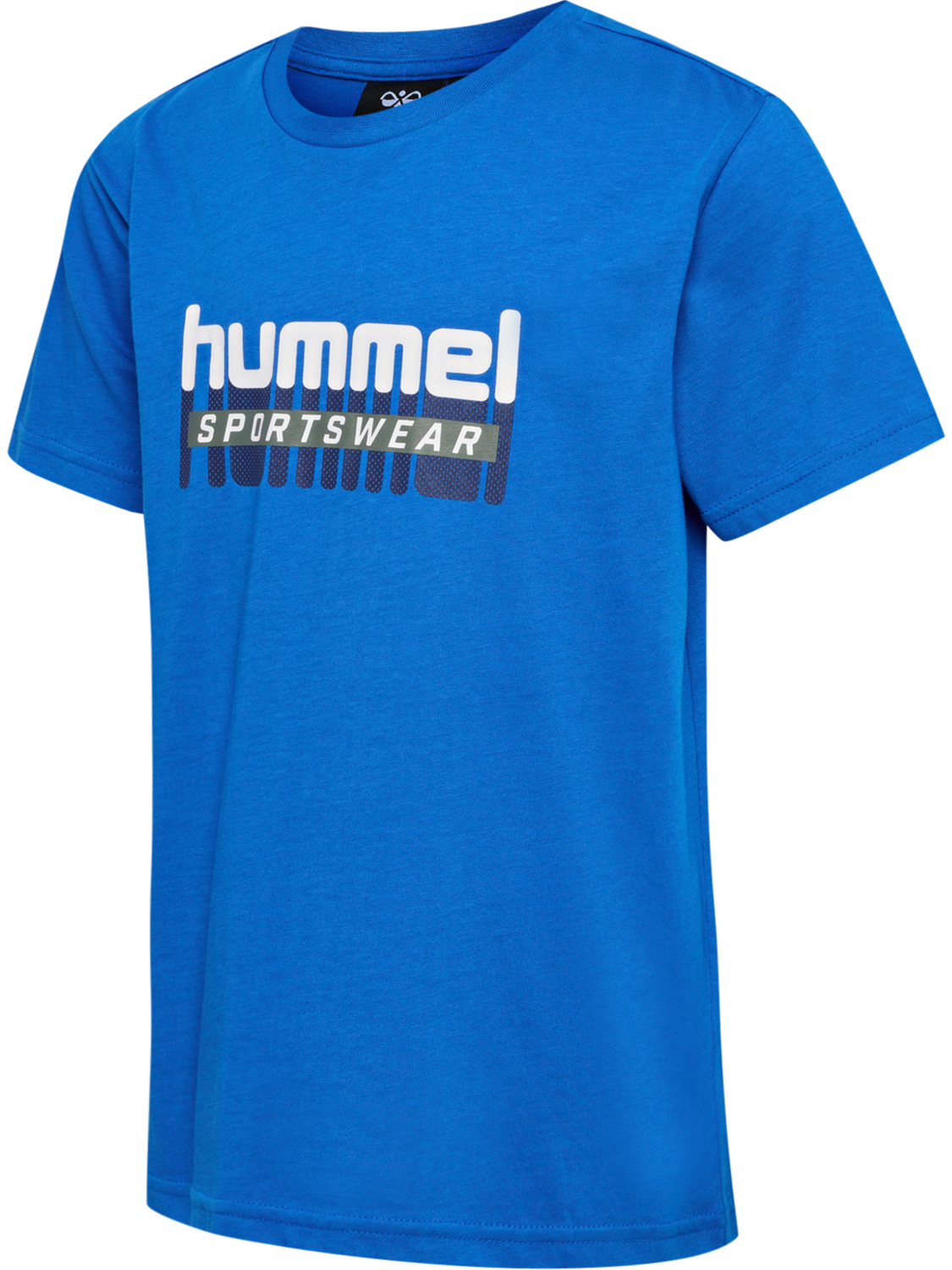 hmlTUKAS T-SHIRT S/S, BLUE LOLITE, packshot