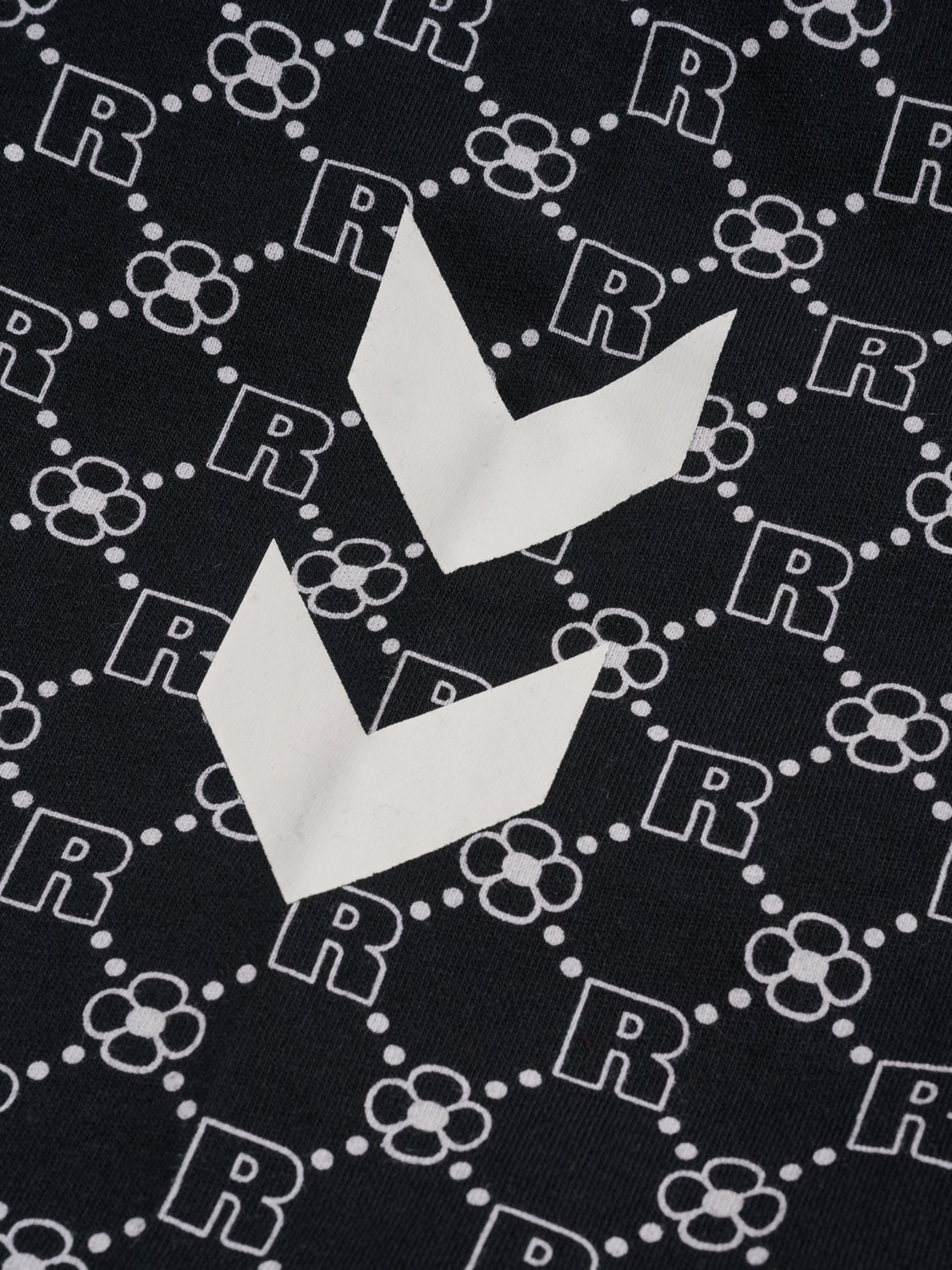 hmlOVERSIZED HALFZIP DBU ROTATE, BLACK, packshot