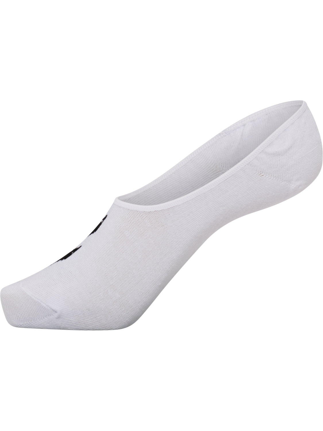 hml3 PACK BASIC NO-SHOW SOCK, WHITE, packshot