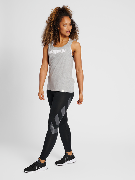 hmlMT PARIS HIGH WAIST TIGHTS, BLACK, model