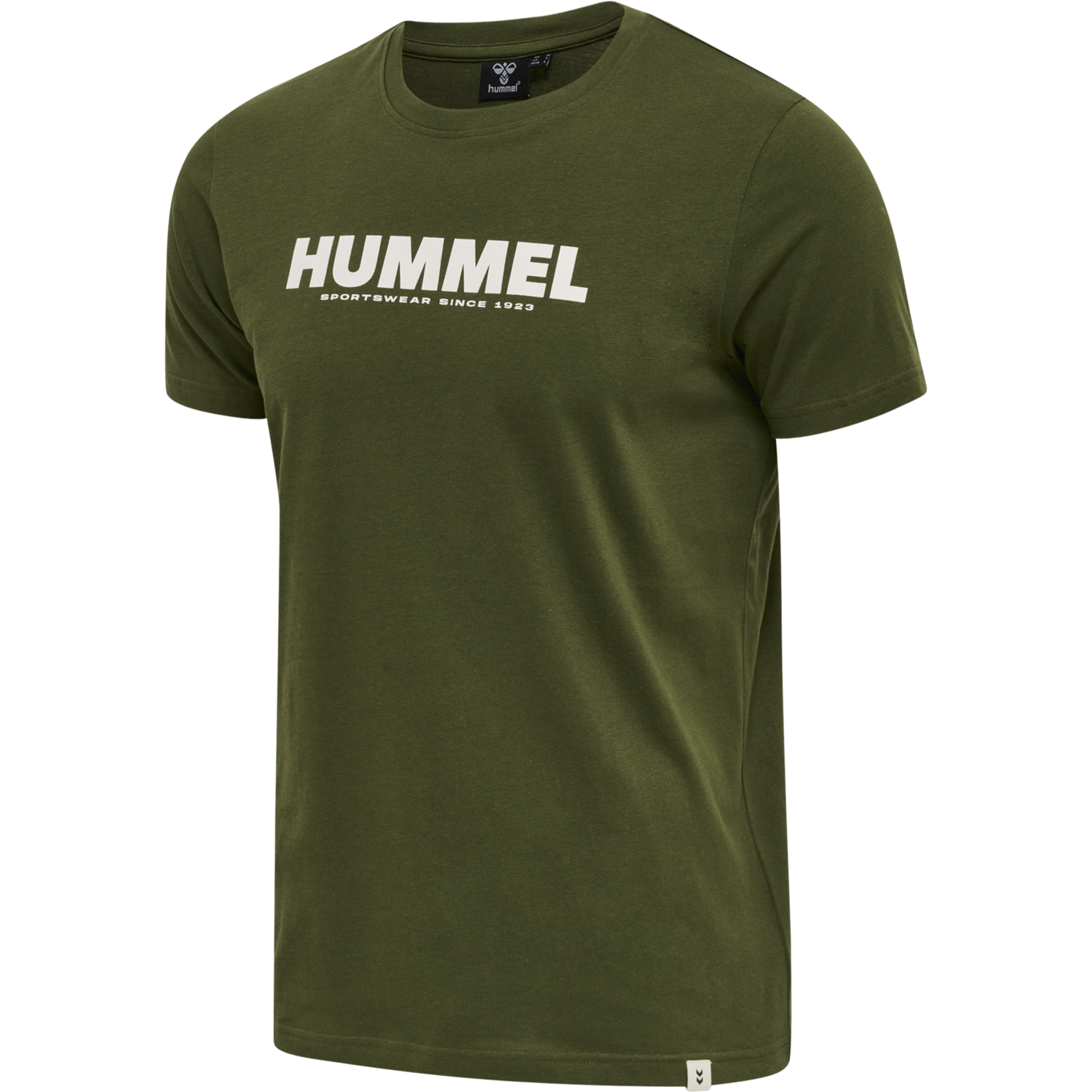 hmlLEGACY T-SHIRT, RIFLE GREEN, packshot