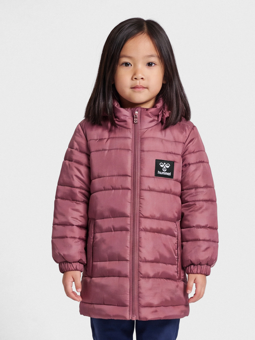 hmlMOSGRAVE TEX JACKET, ROSE BROWN, model