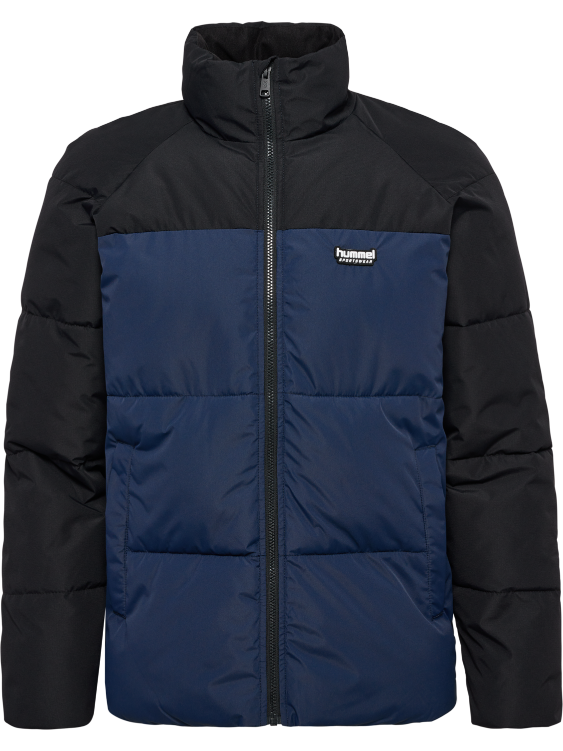 hmlPUFF JACKET SHORT SPORTSWEAR, DRESS BLUES, packshot