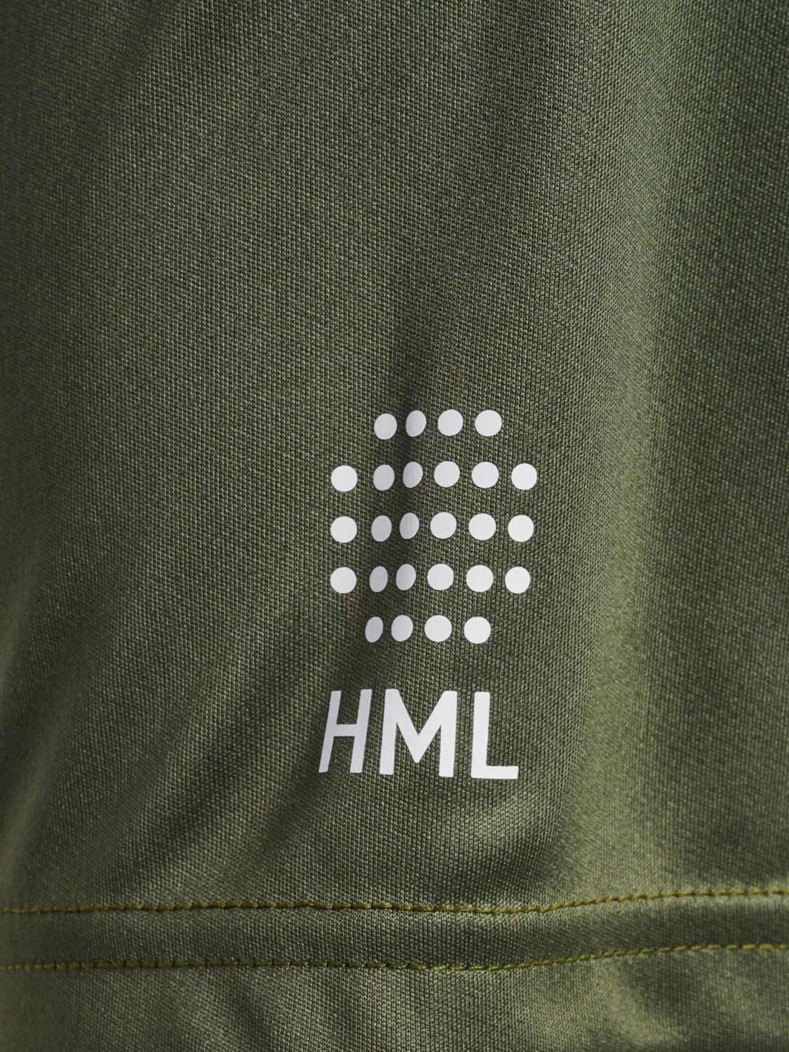 hmlACTIVE COURT PL JERSEY S/S, OLIVE NIGHT, packshot