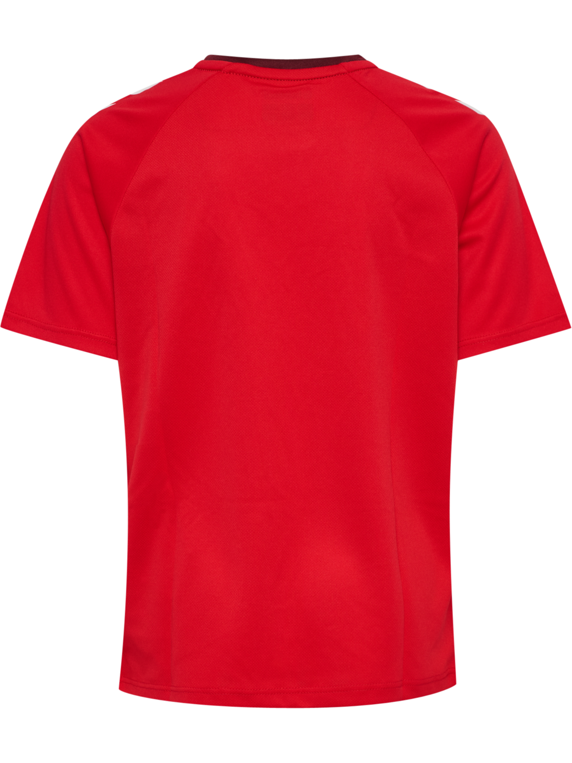 hmlMATCH TRIUMPH JERSEY S/S KIDS, TRUE RED/ZINFANDEL, packshot