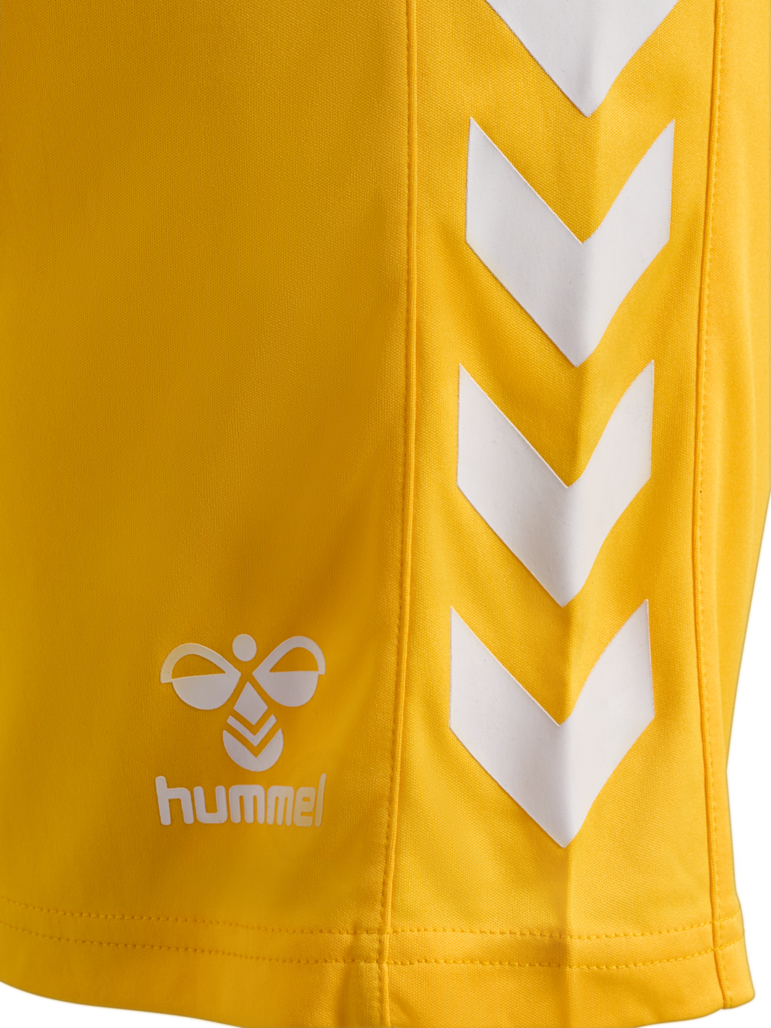 hmlCORE XK POLY SHORTS, SPORTS YELLOW, packshot
