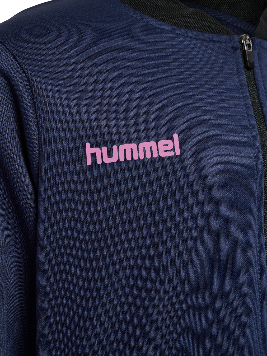 hmlBLAZE CLUB 26 TRACKSUIT KIDS, MARINE/PINK, packshot