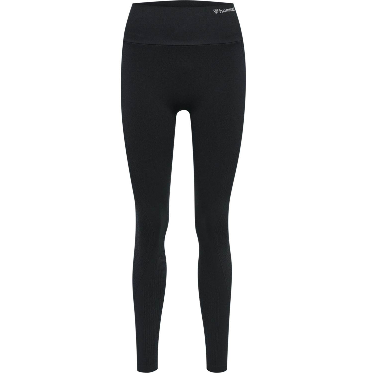 hmlMT FLOW SEAMLESS HW TIGHTS, BLACK, packshot