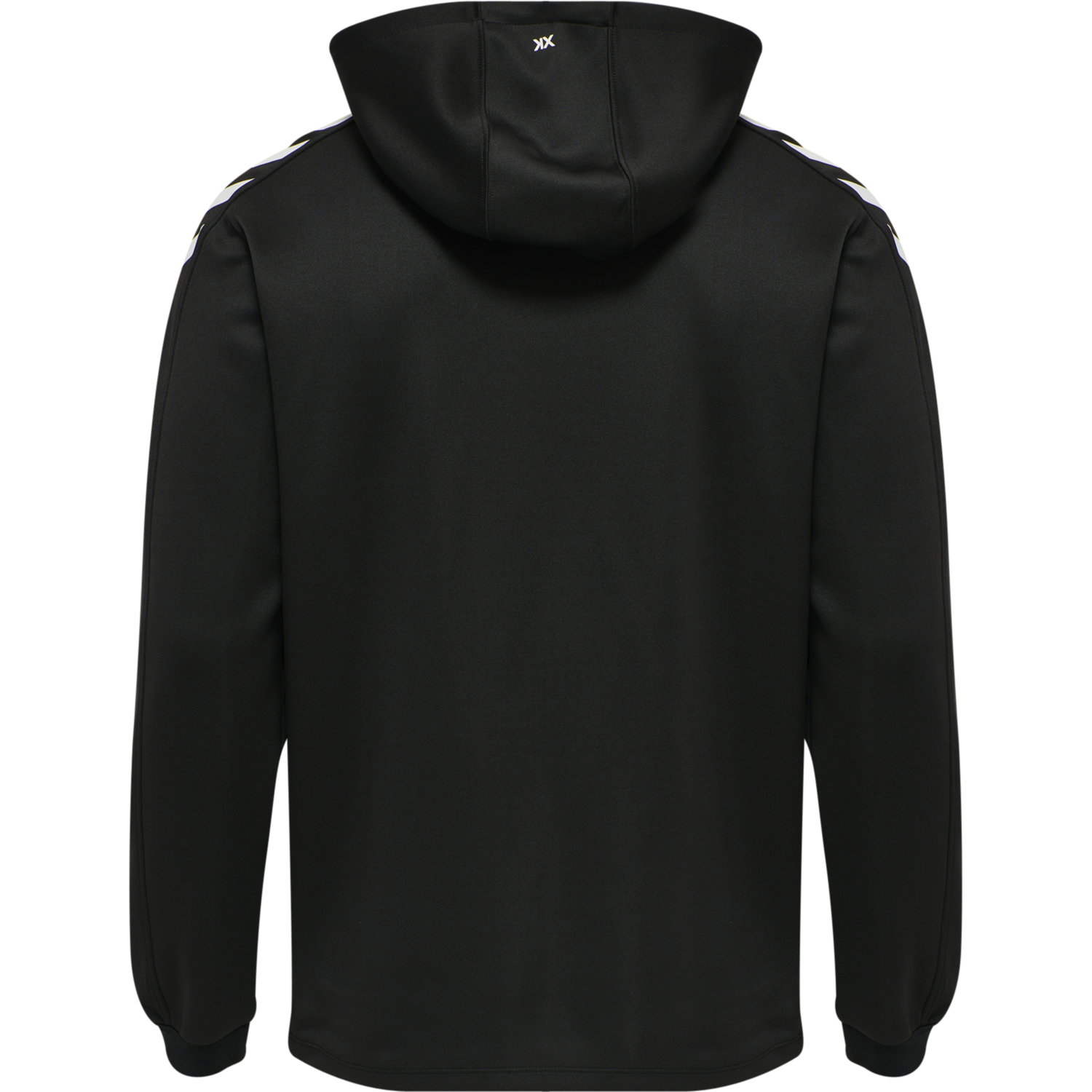 hmlCORE XK POLY ZIP HOOD SWEAT, BLACK, packshot