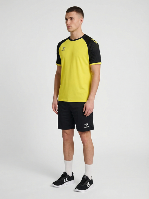 hmlMATCH LEAGUE JERSEY S/S, BLAZING YELLOW/BLACK, model