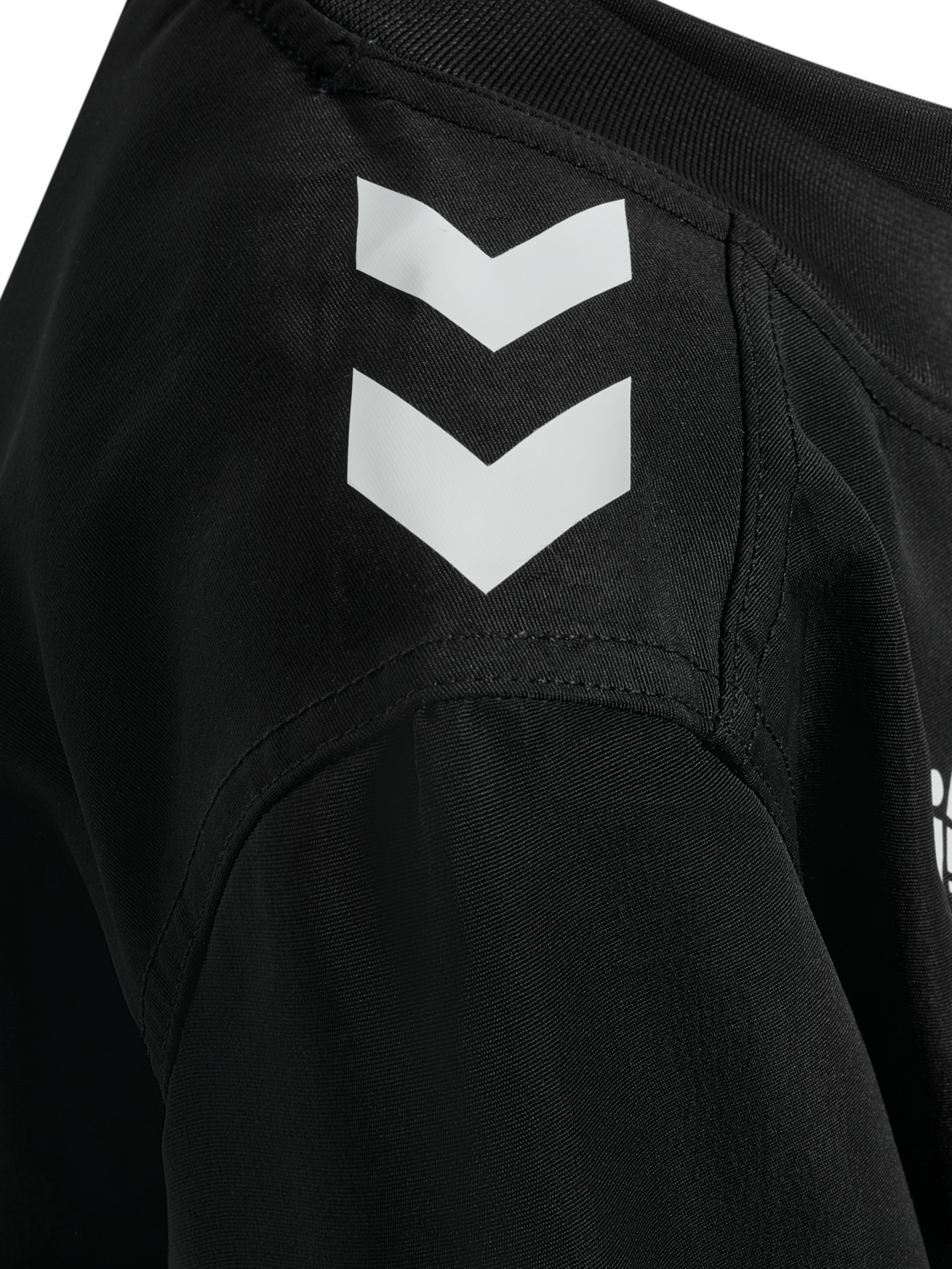 hmlRUGBY CONTACT TOP L/S KIDS, BLACK, packshot