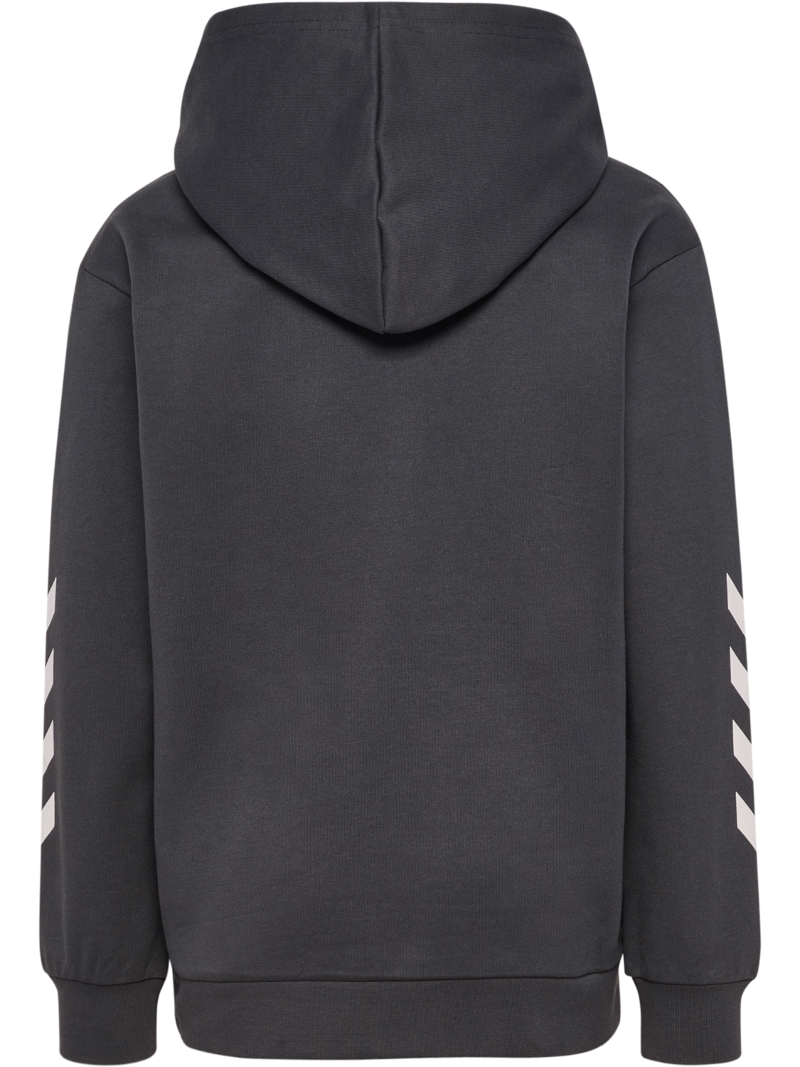 hmlJR LOGO HOODIE, EBONY, packshot