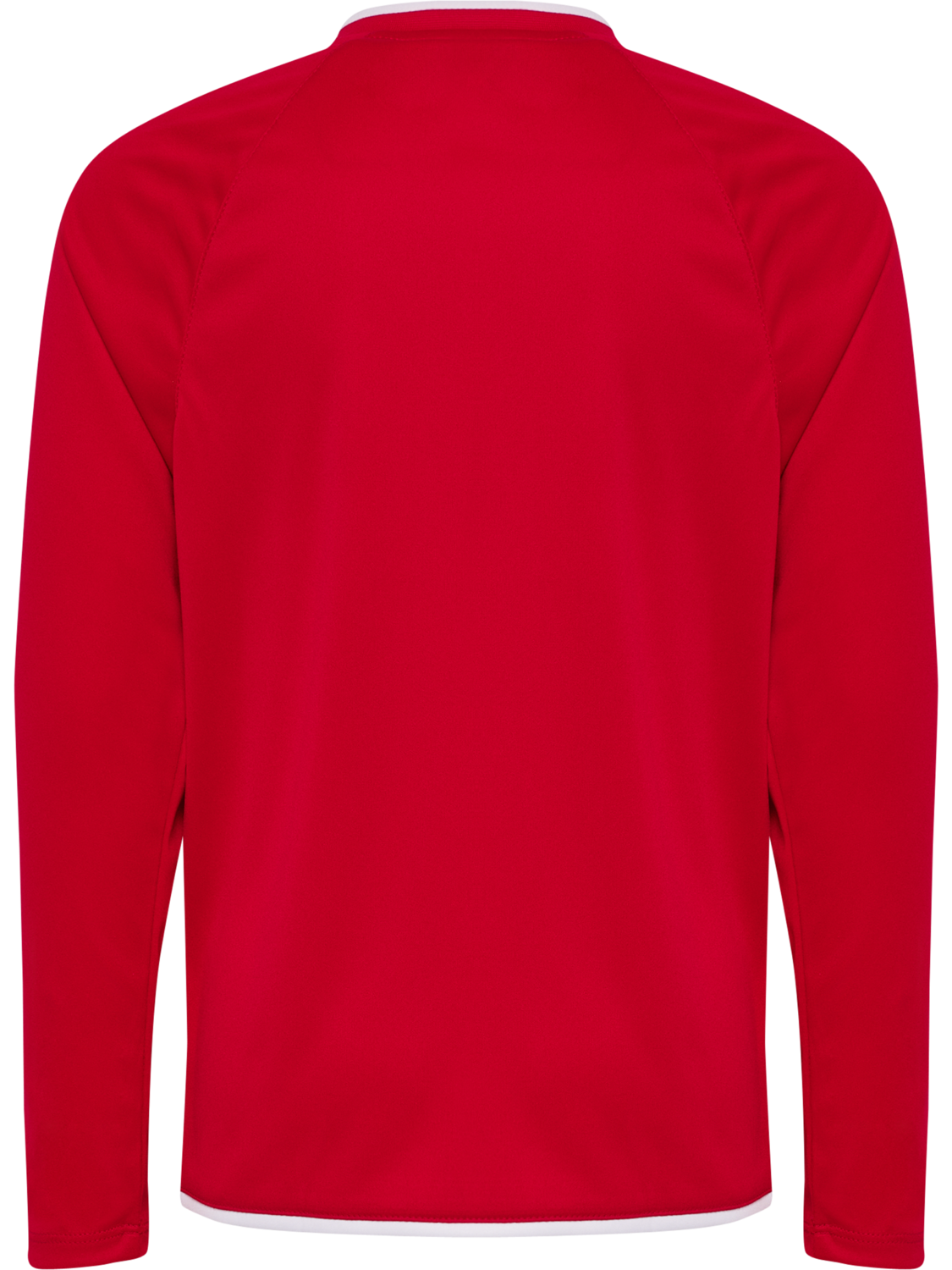 hmlCORE 2.0 JERSEY L/S KIDS, TRUE RED/WHITE, packshot