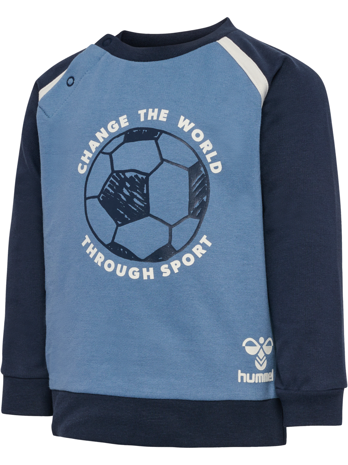 hmlBOBBY SWEATSHIRT, BLUE NIGHTS, packshot