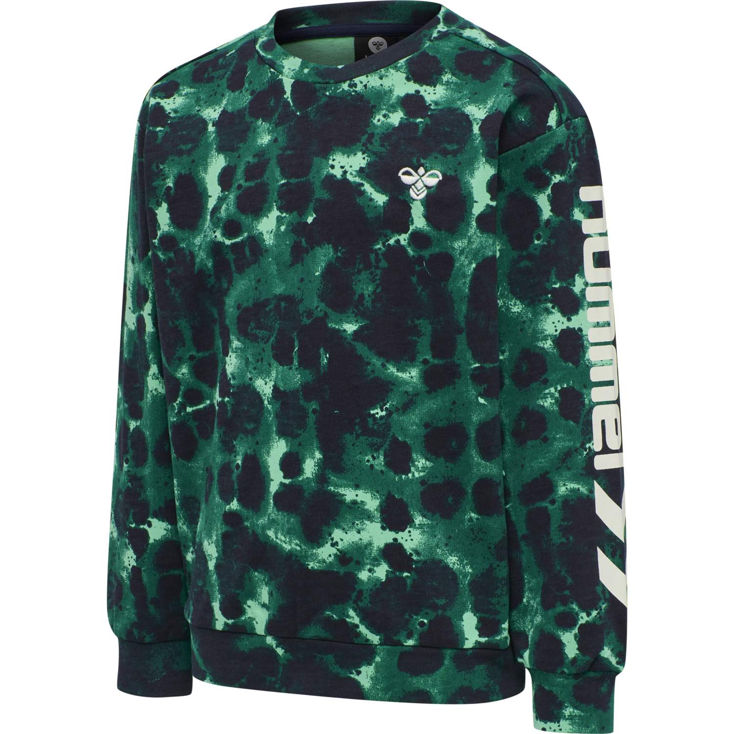 hmlDRAKE SWEATSHIRT , JADE CREAM , packshot