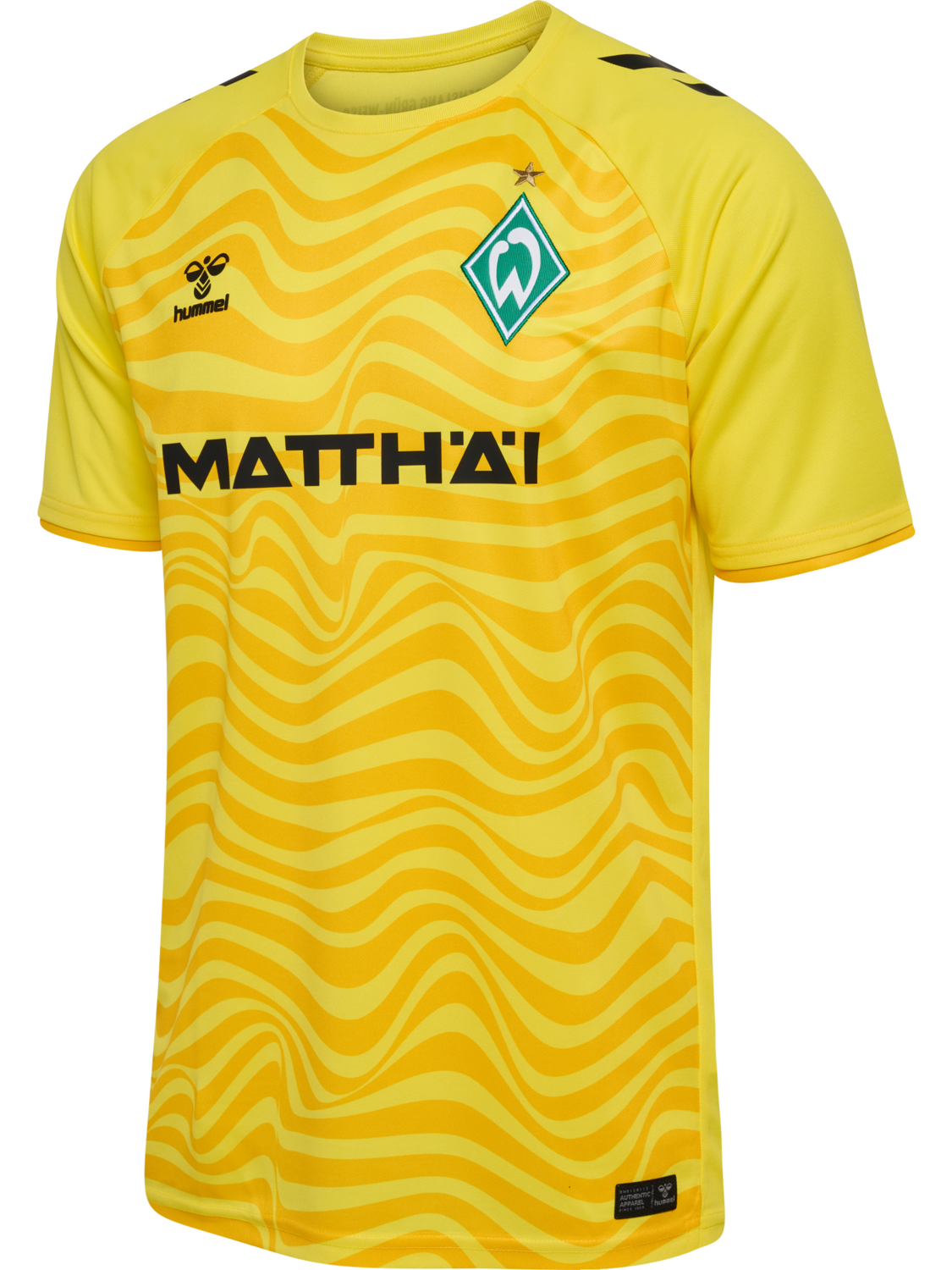 WER 24/25 GK JERSEY S/S, BLAZING YELLOW, packshot