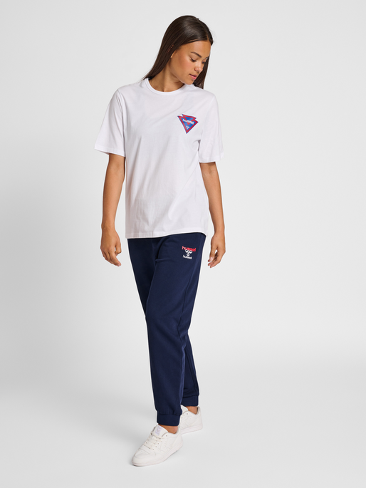 hmlIC DAYTON REGULAR PANTS, PEACOAT, model