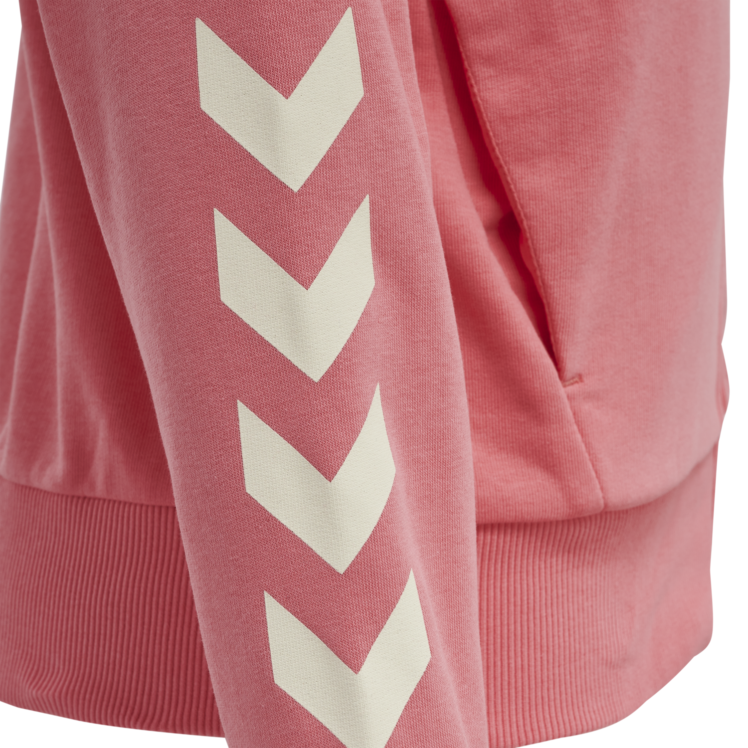 HMLMOSSA ZIP HOODIE, 4318, packshot