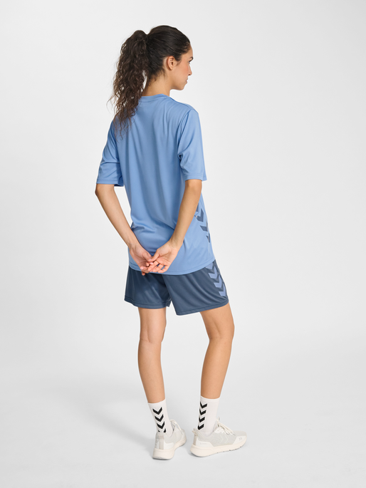 hmlPROMO DUO SET, ALLURE/CHINA BLUE, model