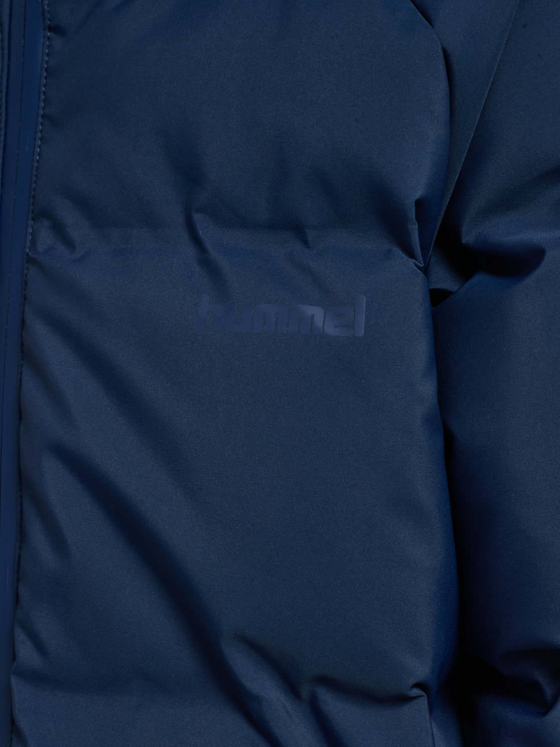 hmlJR ALL WEATHER PUFFER JACKET WR, DRESS BLUES, packshot