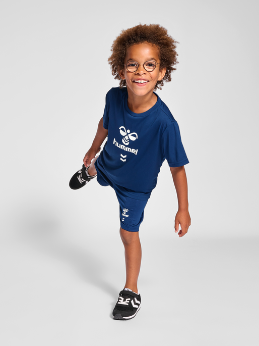 hmlMEGA FOOTBALL SET, ESTATE BLUE, model