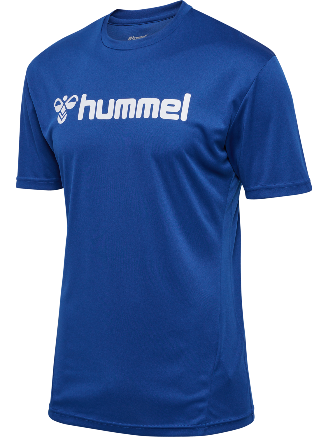 hmlLOGO JERSEY S/S, TRUE BLUE, packshot