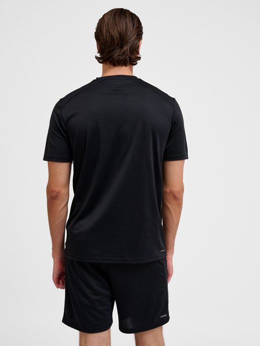 hmlMULTI PL JERSEY, BLACK, model