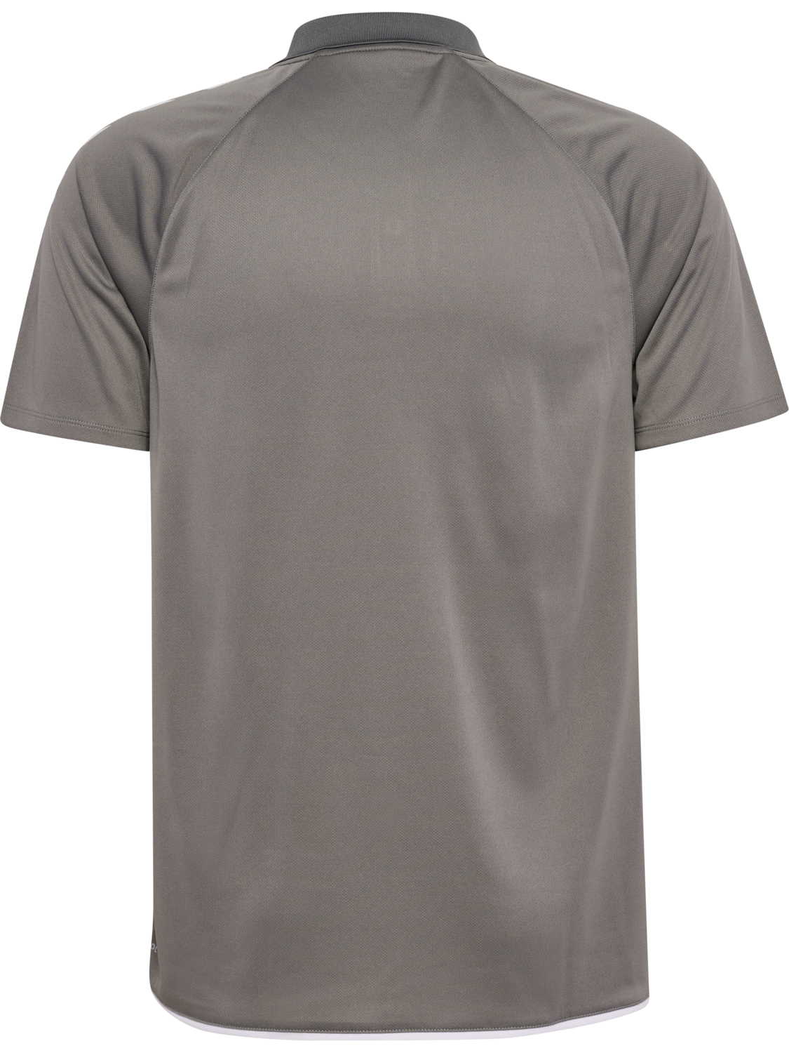 hmlCORE 2.0 POLO, STEEL GRAY/WHITE, packshot