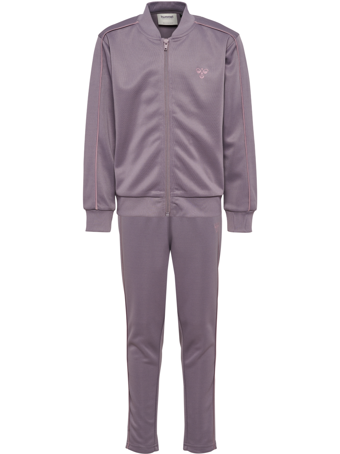 hmlJR REG TUKAS TRACK SUIT, GRAY RIDGE, packshot