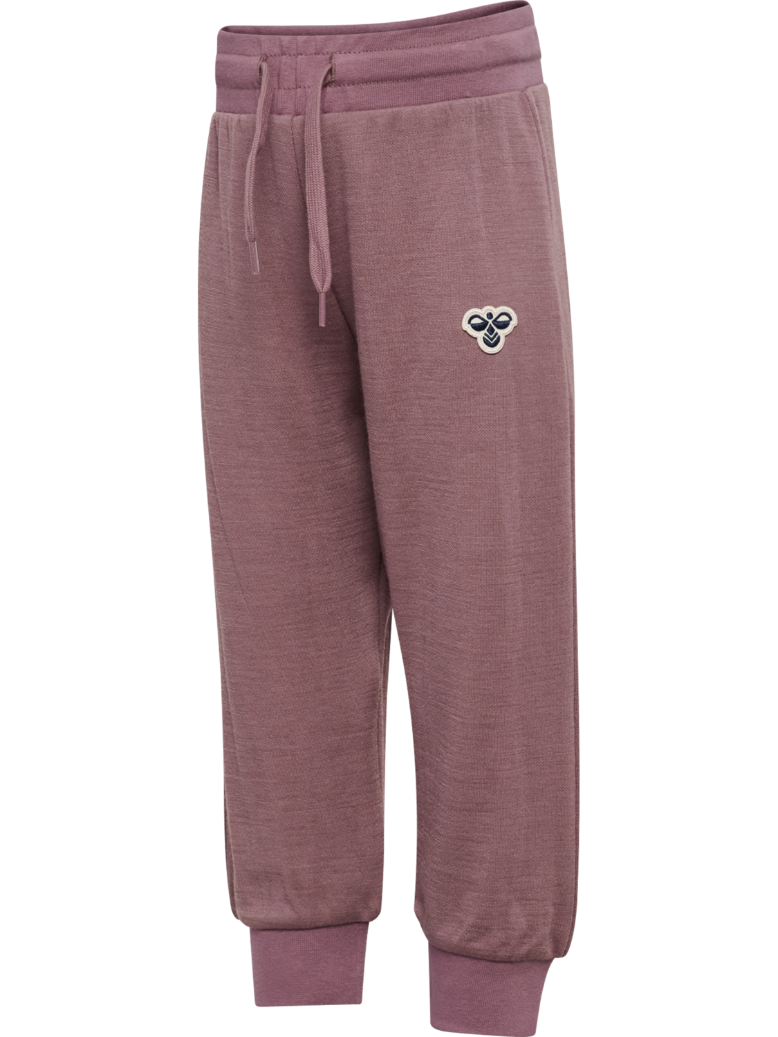 hmlMINI WOOL PANTS BEE, TWILIGHT MAUVE, packshot