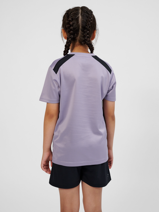 hmlMULTI PL JERSEY KIDS, LAVENDER GRAY, model