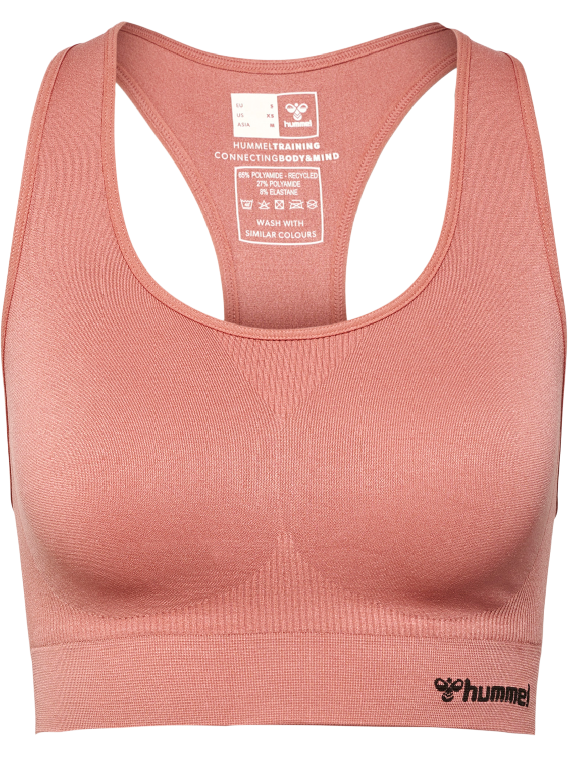 hmlTIF SEAMLESS SPORTS TOP, WITHERED ROSE, packshot
