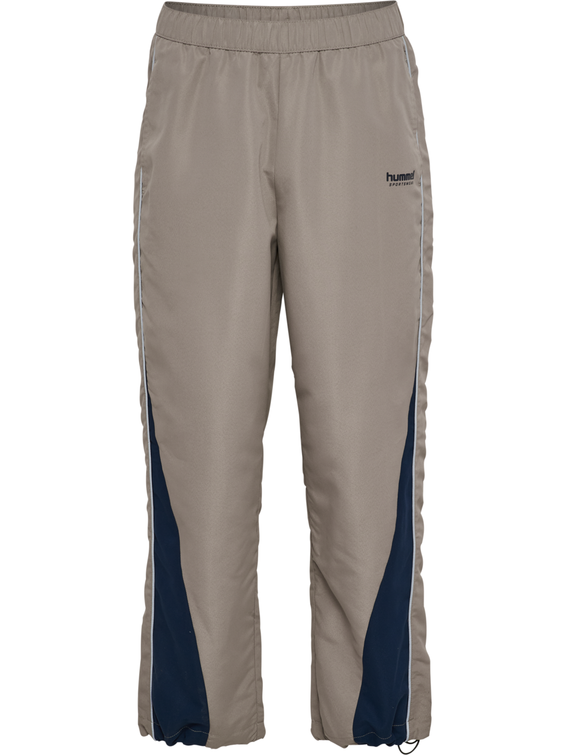 hmlLOOSE TRACK PANTS TOPSCORER, ROCK RIDGE/DRESS BLUES, packshot