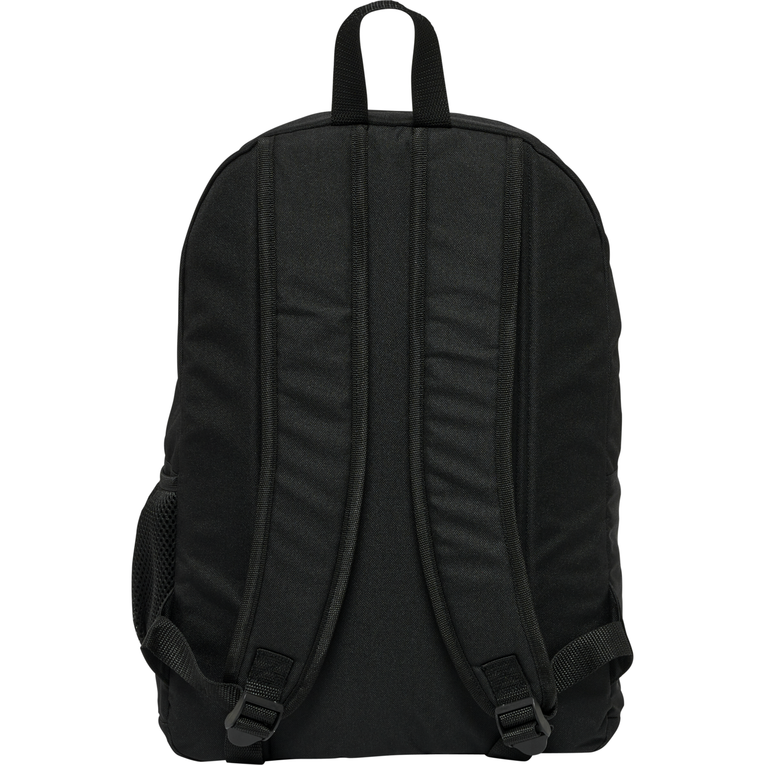hmlACTION BACK PACK, JET BLACK/DARK CITRON, packshot