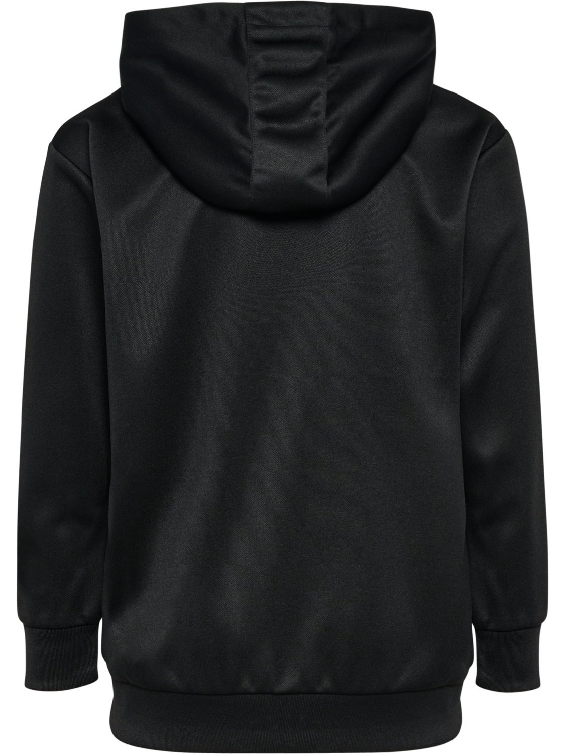 hmlLOGO HOODIE KIDS, BLACK, packshot