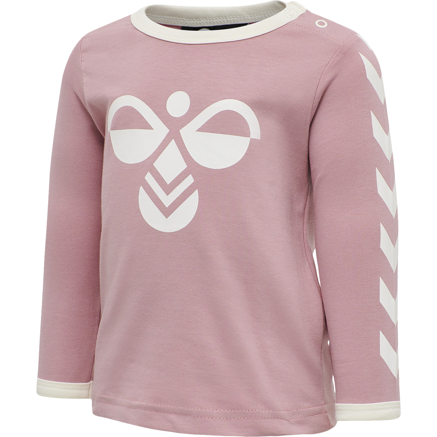 hmlFLIPPER T-SHIRT L/S, WOODROSE, packshot