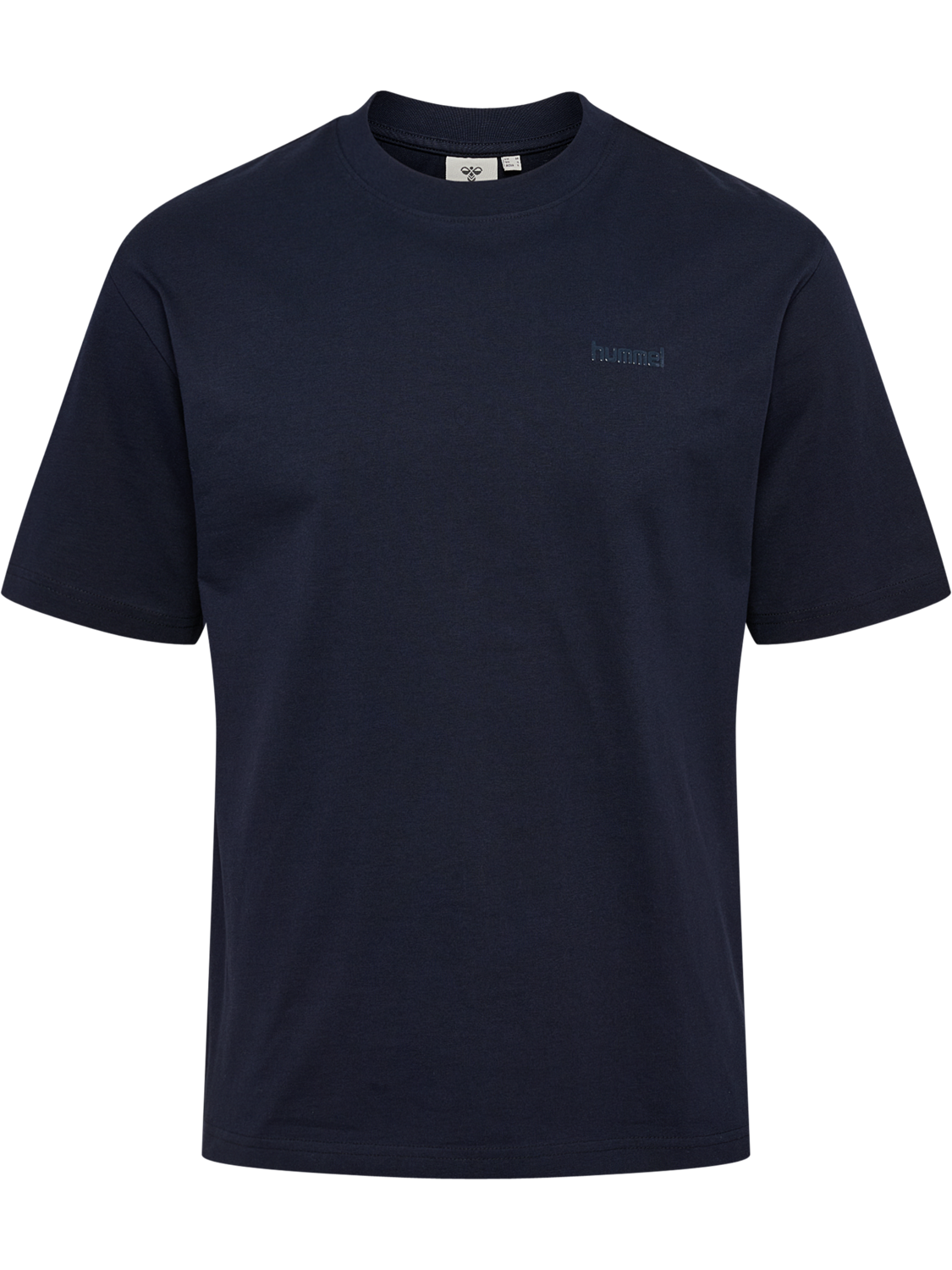 hmlKEEPER LOGO T-SHIRT S/S, NIGHT SKY, packshot